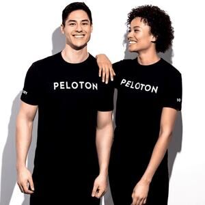 Peloton Black Century 100 Ride Short Sleeve Shirt